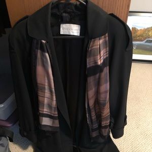 Dressy coat with scarf